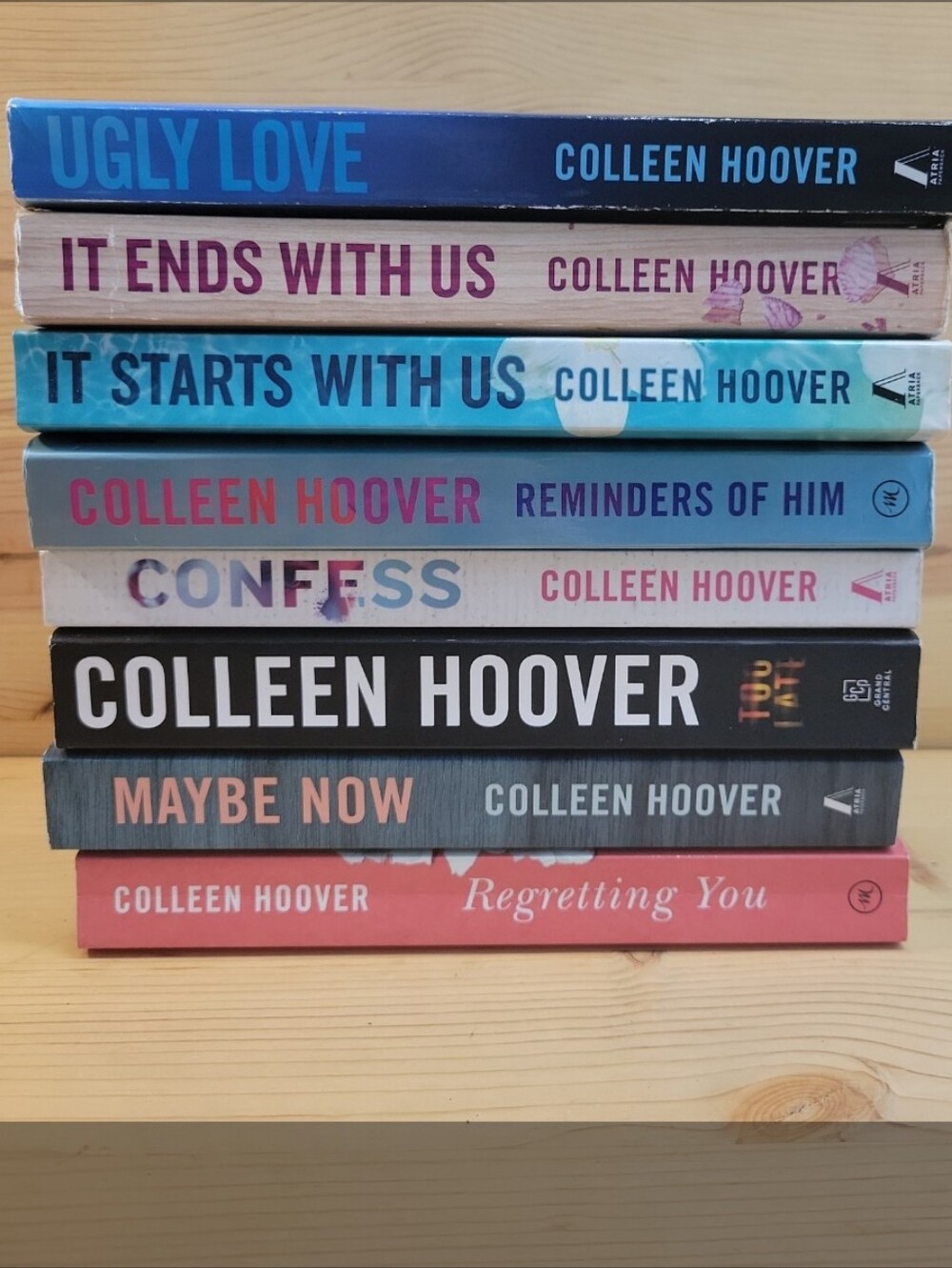 Colleen Hoover book bundle 8 paperbacks